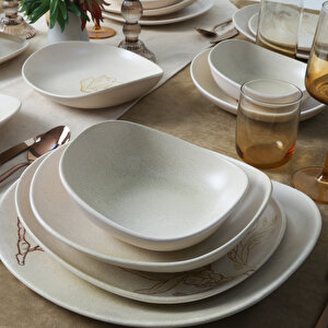 Vintage Bloom Isabella Yemek Takımı 24 Parça 6 Kişilik 22054-55-56-57