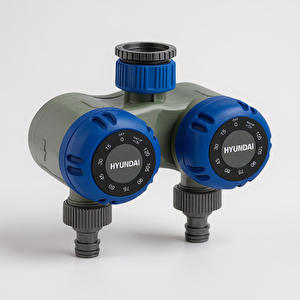 G21007 Sulama Zamanlama Saati – Çift Çıkışlı Mekanik