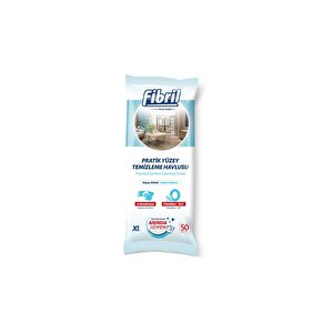 Pratik Yüzey Temizlik Havlusu Beyaz Sirkeli Sabun Kokulu 24 X 50 (1200 Yaprak)