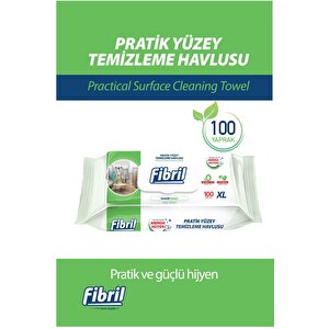 Pratik Yüzey Temizlik Havlusu Temizlik Çam Kokulu 12 X 100 (toplam 1200 Yaprak)