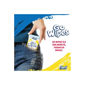 Go Wipes Ice Lemon Islak Mendil X 12 Paket 240 Yaprak