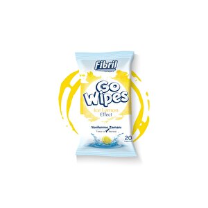 Go Wipes Ice Lemon Islak Mendil X 12 Paket 240 Yaprak