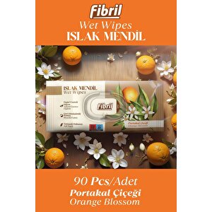Karma Serisi Çiçek Islak Mendil 3x90 Paket 270 Yaprak Doğal Esans , Geri Dönüştürülebilir Kumaş