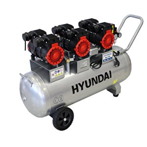 Hyundai Hm3100s Sessiz Ve Yağsız Hava Kompresörü 6hp 100lt.