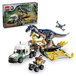 76966 Jurassic World Dinozor Görevleri: Allosaurus Taşıma Kamyonu 76966 588 Parça