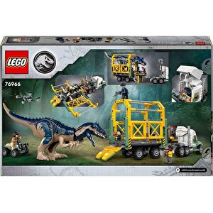 Lego 76966 Jurassic World Dinozor Görevleri: Allosaurus Taşıma Kamyonu 76966 588 Parça