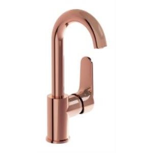 Root Round Lavabo Bataryası A4275429 Döner Borulu -  Soft Bakır