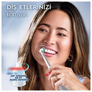 Oral-b Pro 3500 Elektrikli Beyaz Diş Fırçası + Seyahat Kabı