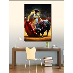 Kanvas Tablo Boğa Güreşçisi 50x70 cm