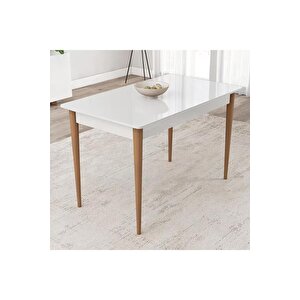 Lois Serisi 72x112 Mdf Pinotex Ayaklı Kaliteli Sabit Yemek Masası