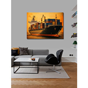 Kanvas Tablo Yük Gemisi 70x100 cm