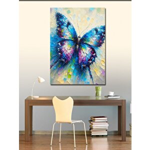 Kanvas Tablo Parlak Kelebek 50x70 cm