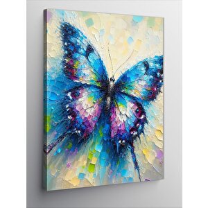 Kanvas Tablo Parlak Kelebek 70x100 cm