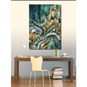 Kanvas Tablo Soyut Desenler 100x140 cm