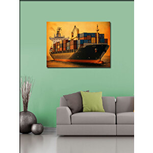 Kanvas Tablo Yük Gemisi 50x70 cm