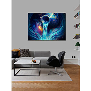 Kanvas Tablo Kova Burcu İllüstrasyonu 70x100 cm