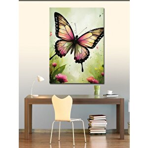 Kanvas Tablo Renkli Kelebek 70x100 cm