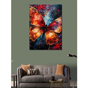 Kanvas Tablo Galaktik Kelebek 70x100 cm