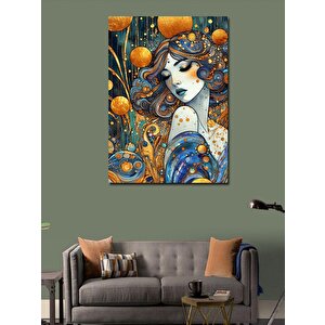 Kanvas Tablo Soyut Kadın Ve Desenler 70x100 cm