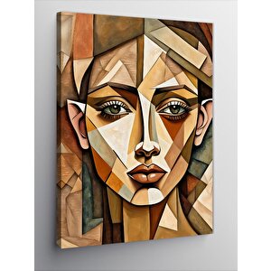 Kanvas Tablo Desenler Ve Kadın 100x140 cm