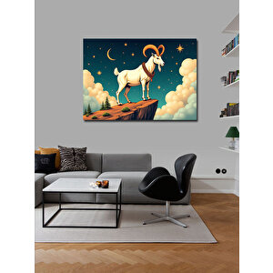 Kanvas Tablo Kozmik Oğlak Burcu 50x70 cm