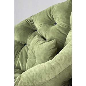 Pepe Modern Tekli Koltuk Berjer | Rahat Ve Şık Tasarım, Premium Kalite - Yeşil Yeşil