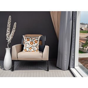 Fulya Desenli Punch Kırlent Kılıfı 43x43
