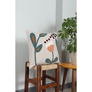 Fresya Desenli Punch Kırlent 43x43