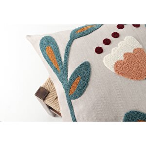 Fresya Desenli Punch Kırlent 43x43