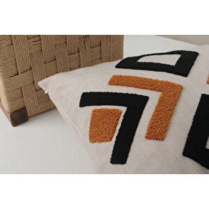 Polen Desenli Punch Kırlent 43x43