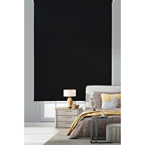 Mat Siyah Stor Perde (ışık Sızdırmaz) 200x200 cm