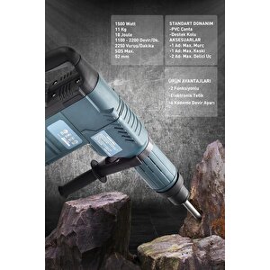 Profesyonel 4200w 11 Kg 3 Fonksiyonlu Kırıcı Delici Hilti