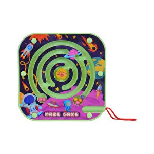 Maze Game Labirent Oyunu Mıknatıs Kalemli Yeşil Yb3249