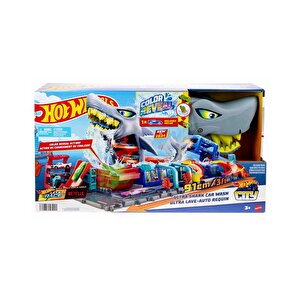 Hot Wheels Şehri Muhteşem Köpek Balığı Araba Yıkama Oyun Seti Htn82