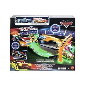Cars Karanlıkta Parlayan Yarışçılar Pist Seti Hpd80