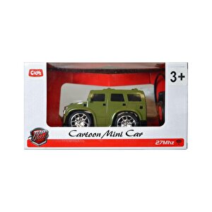 s Cartoon Mini Car 27 Mhz Full Fonksiyon Uzaktan Kumandalı Yeşil Araba Qx3688 94