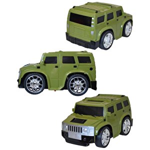 s Cartoon Mini Car 27 Mhz Full Fonksiyon Uzaktan Kumandalı Yeşil Araba Qx3688 94