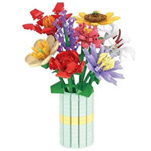 s Flower Arrangement Mini Blok Chrysanthemum