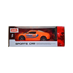 s Sports Car 27 Mhz Full Fonksiyon Uzaktan Kumandalı Bugatti Veyron Turuncu Ce 04