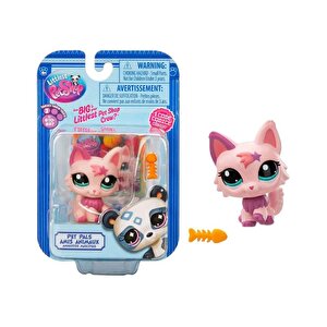 Littlest Pet Shop Minişler Tekli Paket S2 Pembe Kedi 79