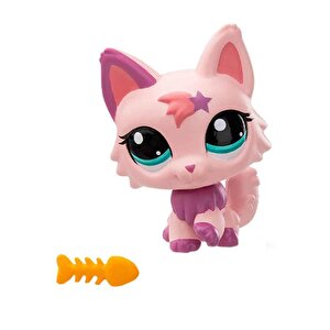 Littlest Pet Shop Minişler Tekli Paket S2 Pembe Kedi 79