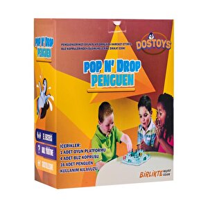 Dostoys Pop N Drop Penguen Kutu Oyunu