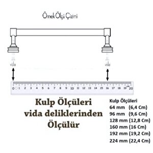 Asil Sude İnci Siyah Kulp 160 Mm