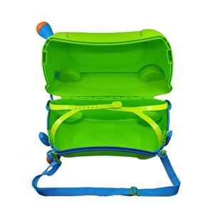 Baby Yuga Tekerlekli Çocuk Valizi Yeşil