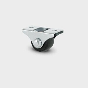 Mobilya Tekerlek Burak 0205 Sps Tekerlek Mini Sabit Moblen Siyah 4 Adet