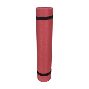 Pilates Yoga Matı 180x60 5mmçizgi Desen Pembe