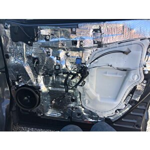 Oto-karavan Isı Ses Folyolu Kauçuk Yalıtım Levhası 120x500 (5mt) 9mm