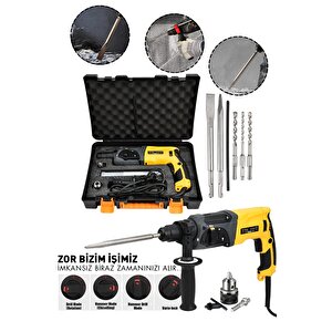 850w Darbeli Metal Şanzıman Kırıcı Delici Hilti Matkap