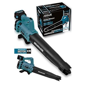 Profesyonel 21 V Çift Akülü Turbo Motor 2800 Rpm Yaprak Hava Üfleme Makinesi