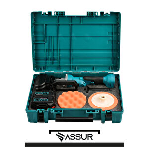 Profesyonel 21v Çift Akü 125 Mm Taşlama & 150 Mm Polisaj Makinesi Set